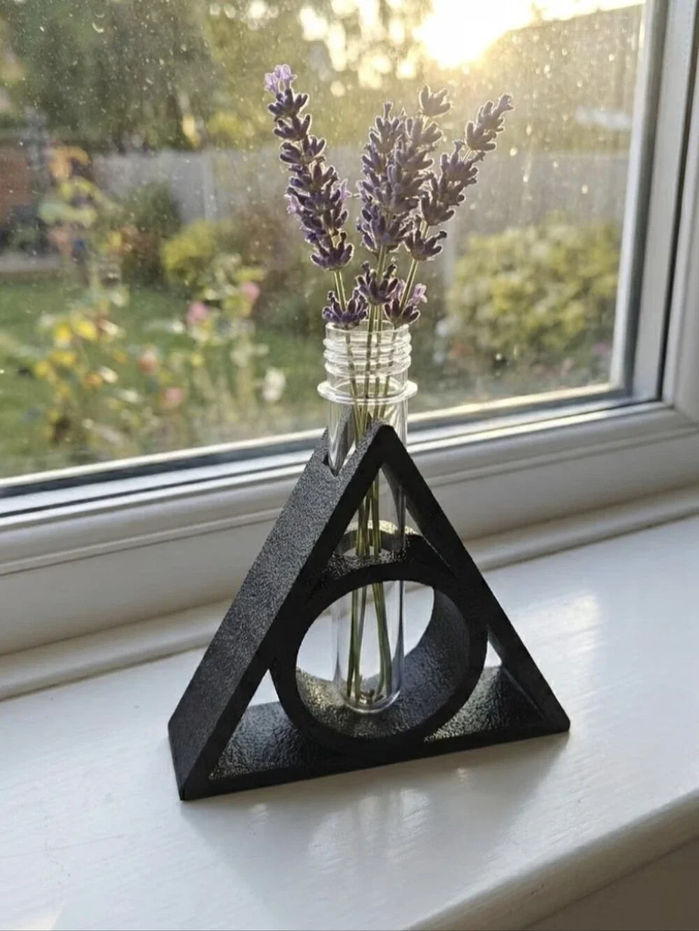 Harry Potter Propagation Vase Test Tube Deathly Hallows Pen Holder Home Decor